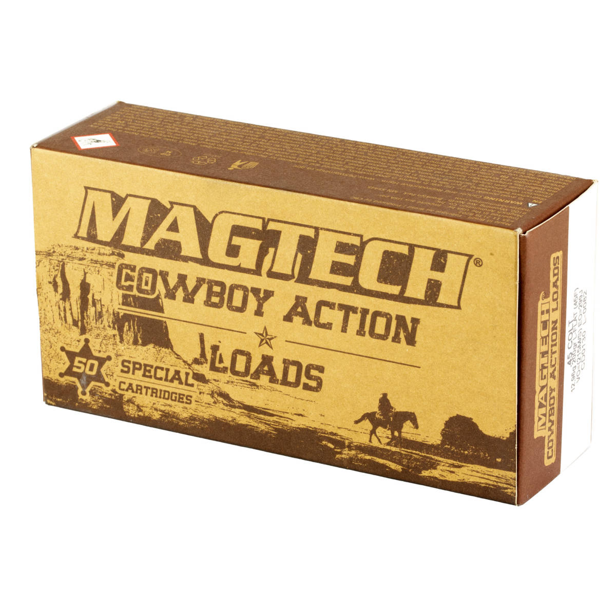 Magtech 45F Cowboy Action 45Colt 200gr Lead Flat Nose 50 Per Box/20 Case-img-3