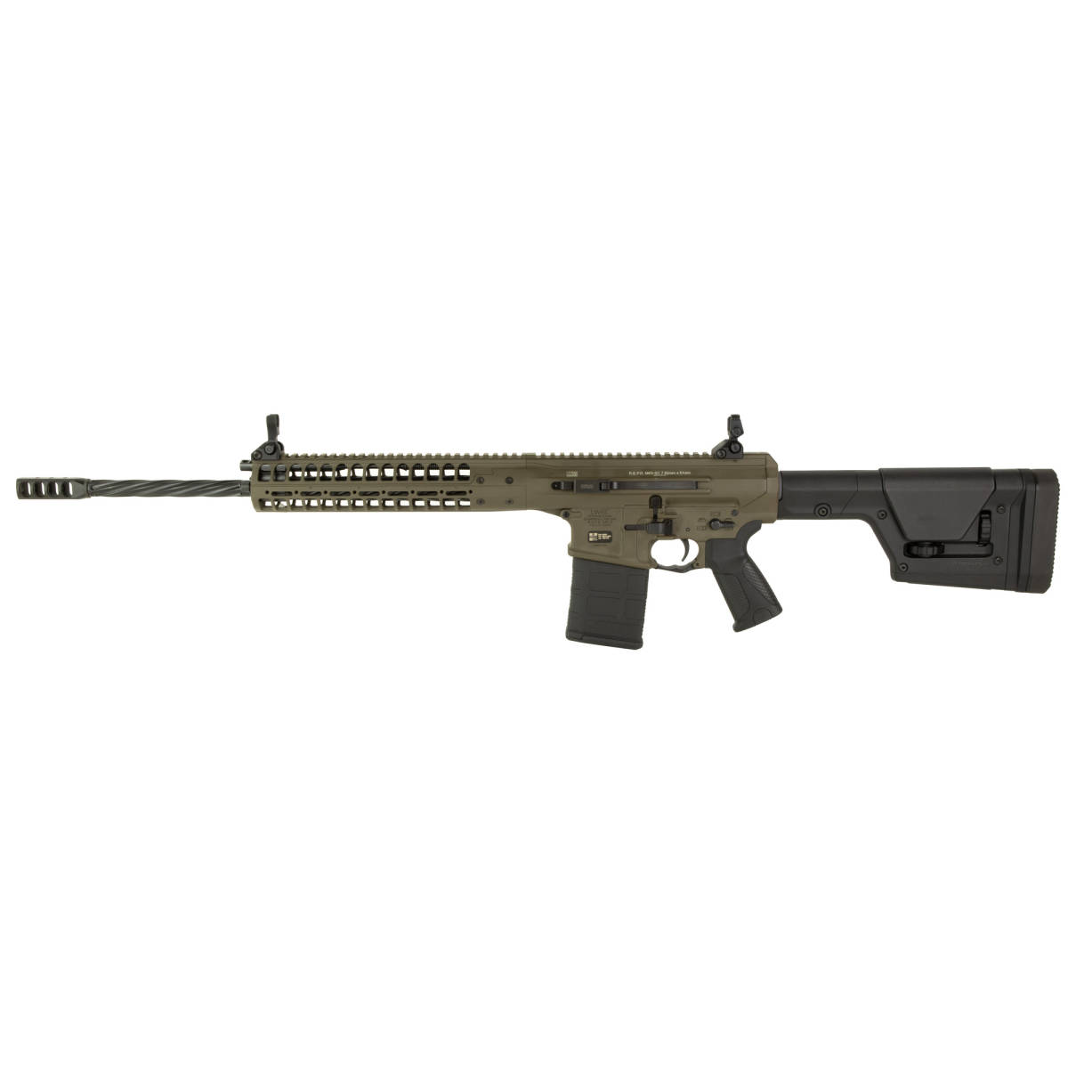 LWRC REPR MKII 308WIN 20 BROWN SPIRAL FLUTED-img-1