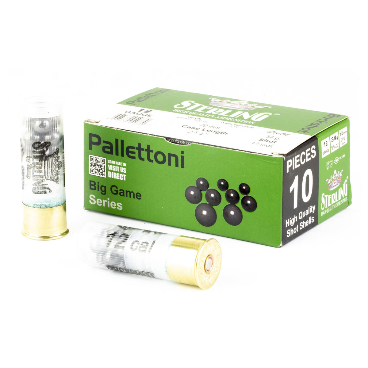 STERLING 8698779949730 12GA 2.75 OO BUCK 10/20-img-1