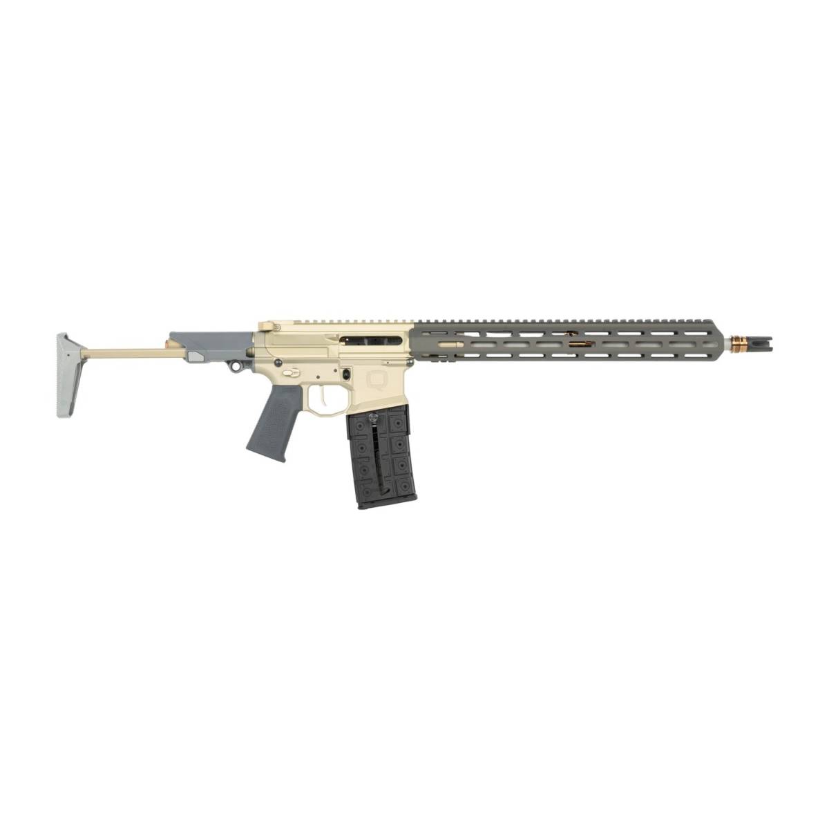 Q LLC Honey Badger *CA Compliant 5.56 NATO 16” Clear Anodized Cerakote-img-1