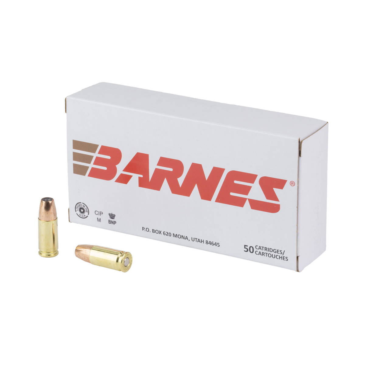 Barnes Bullets 32516 9mmLuger 124gr Sierra Jacketed Hollow Point 50 Per...-img-1