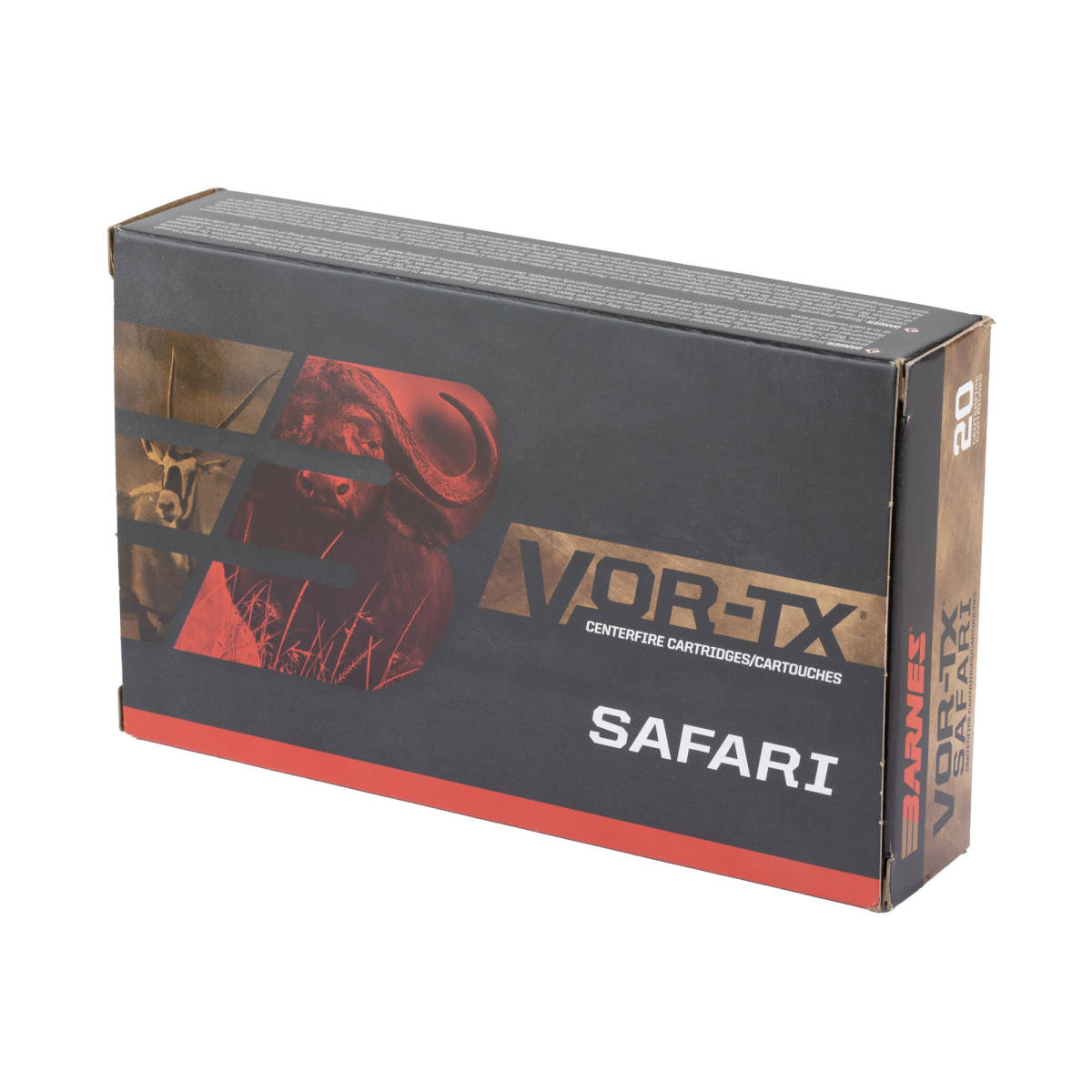 Barnes Bullets 22022 VOR-TX Safari 458Win Mag 450gr TSX Flat Base 20 Per-img-3