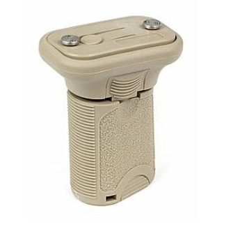 BCM VERTICAL GRIP SHORT FDE FITS KEYMOD RAILS | Black Market Arms