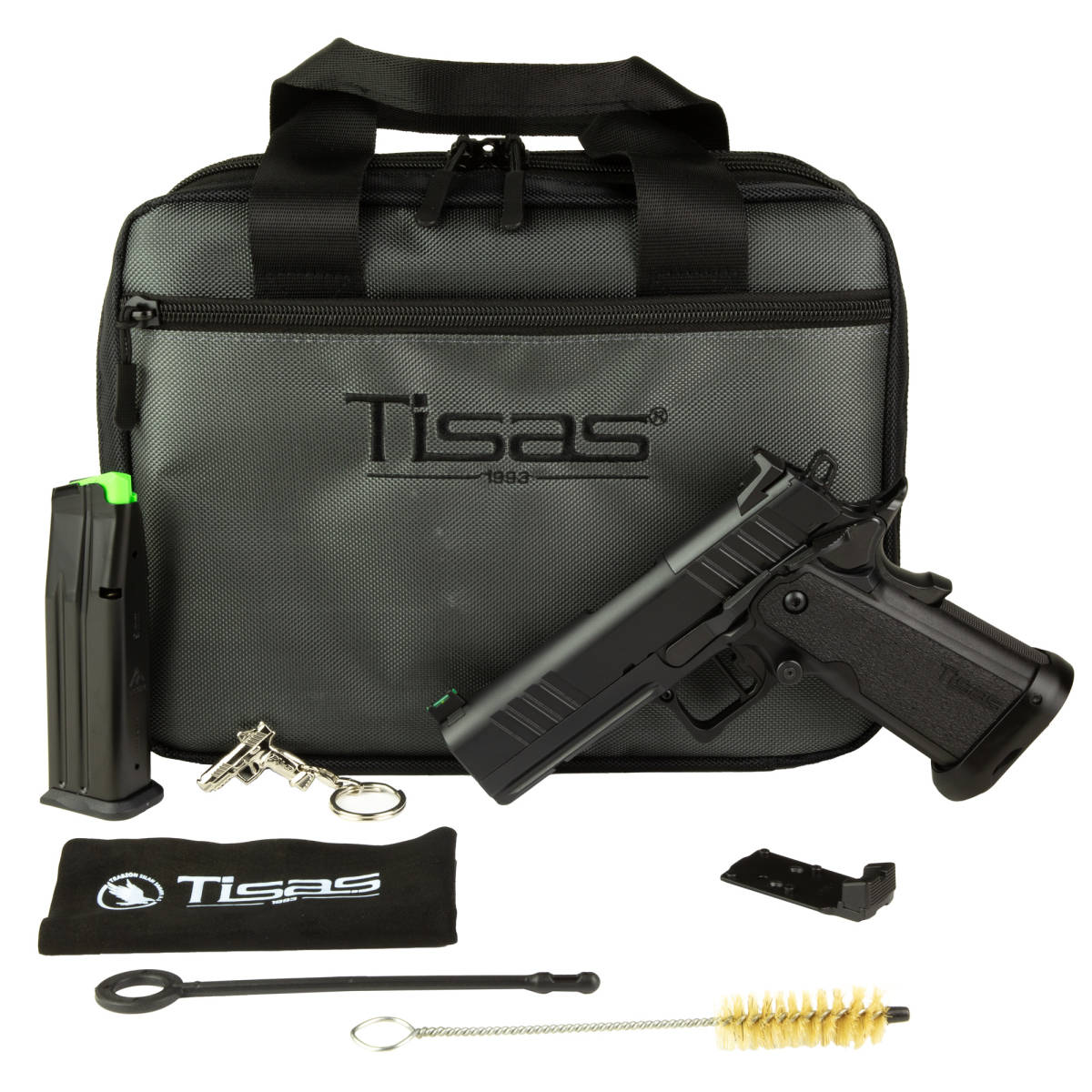 SDS Imports Tisas Carry 9 DS Flat Face Pistol 9mm 4.25" 17rd NEW Concealed-img-1