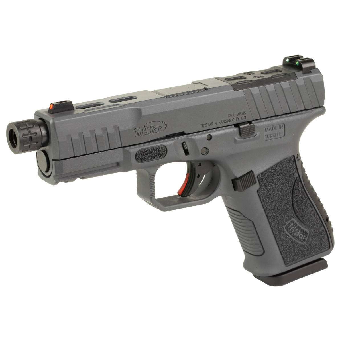 TriStar 85782 Apoc Pro 9mm Luger 15+1 4.50” Black Threaded Barrel,...-img-2