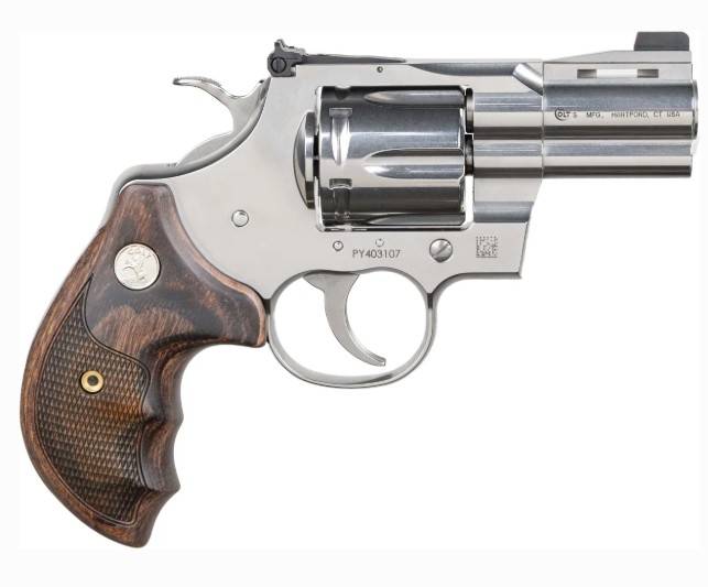 COLT PYTHON 357 MAG ROUND-BUTT 2.5” 6-RD REVOLVER-img-1