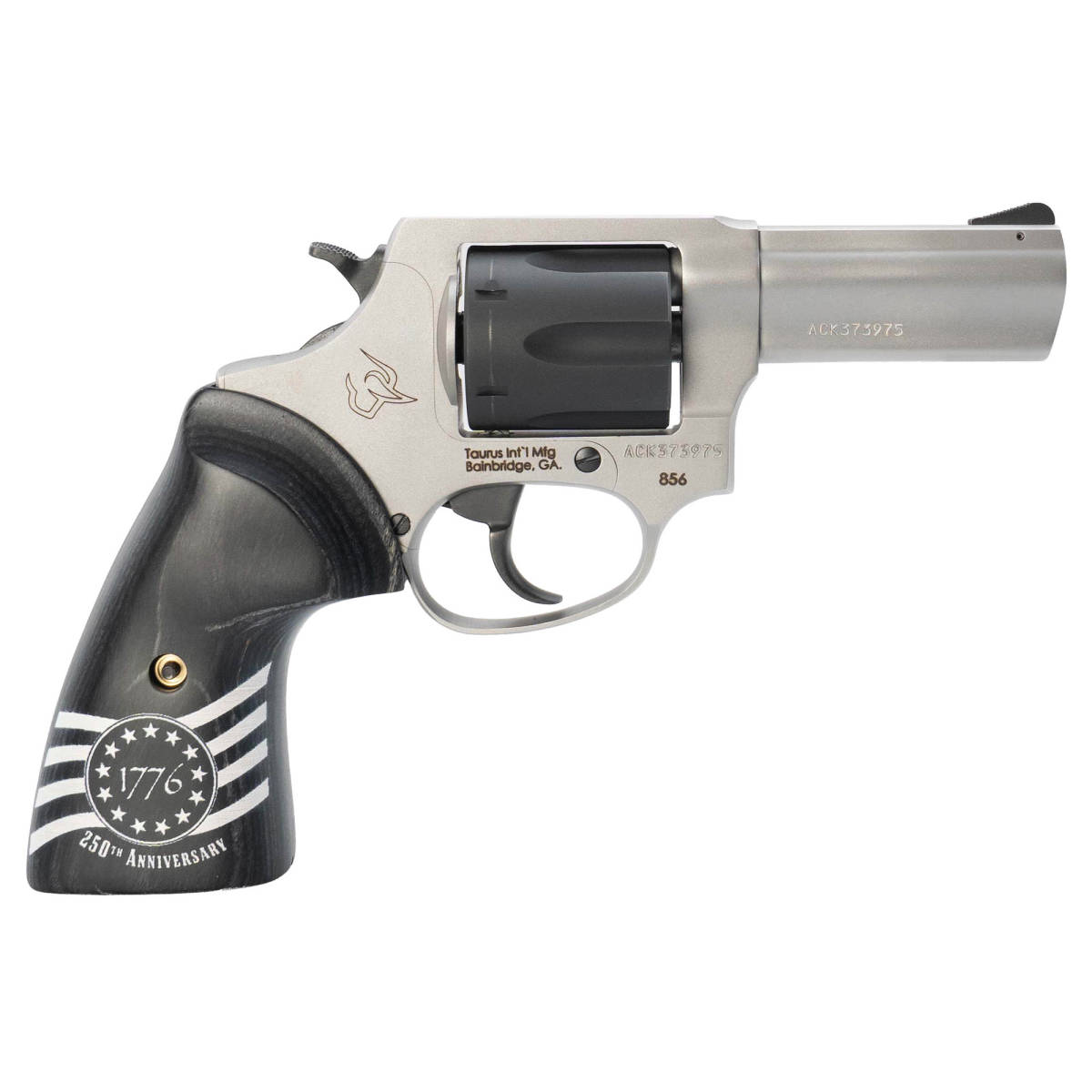 Taurus 2-85635-US3 856 1776 Small 38 Special +P 6 Shot 3” Stainless...-img-2