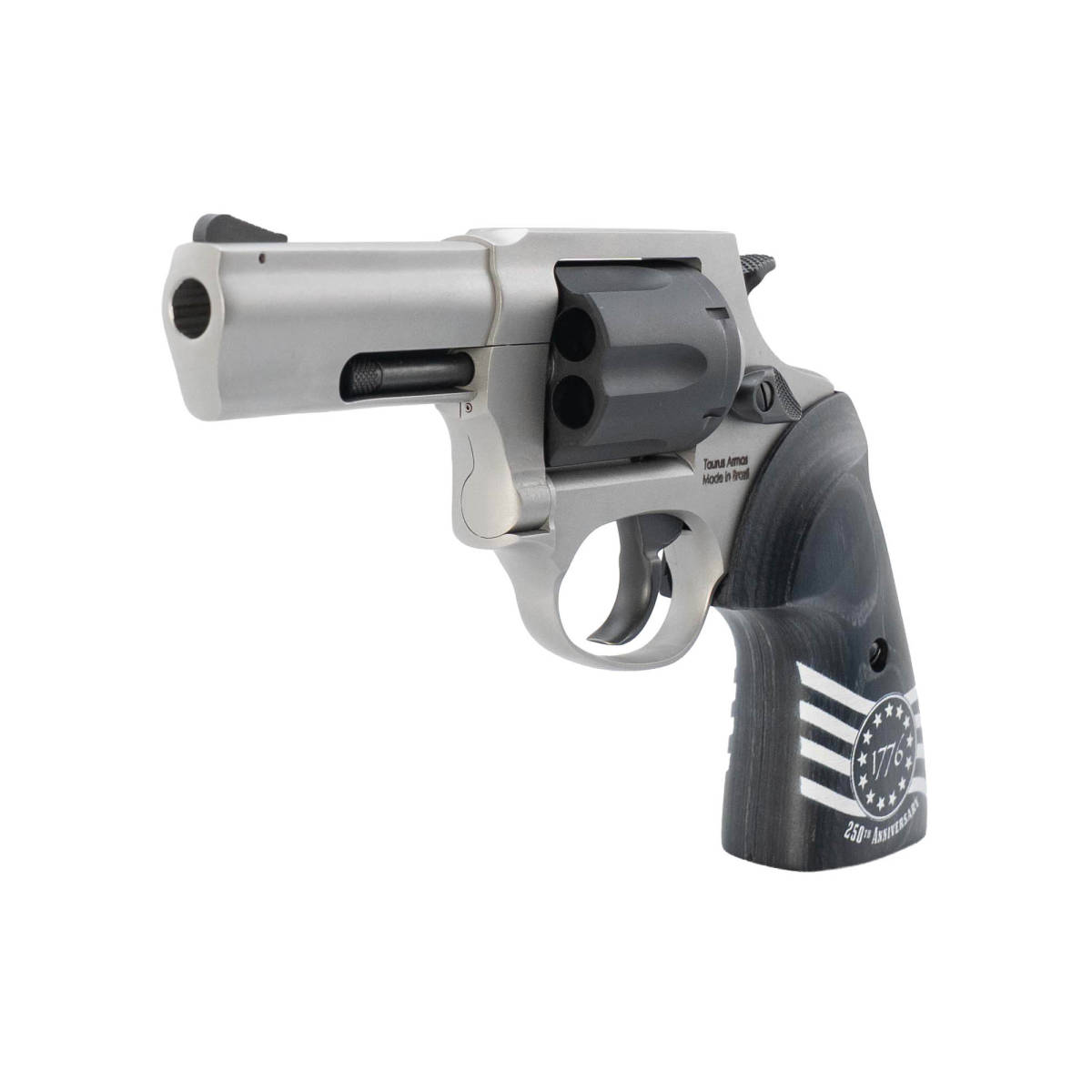 Taurus 2-85635-US3 856 1776 Small 38 Special +P 6 Shot 3” Stainless...-img-3