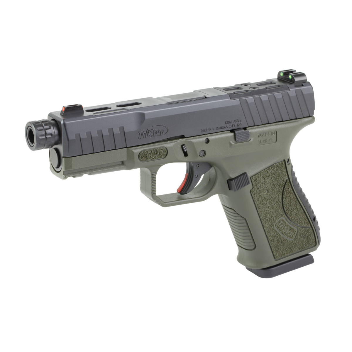 TriStar 85786 Apoc Pro 9mm Luger 15+1 4.50” Black Threaded Barrel,...-img-3