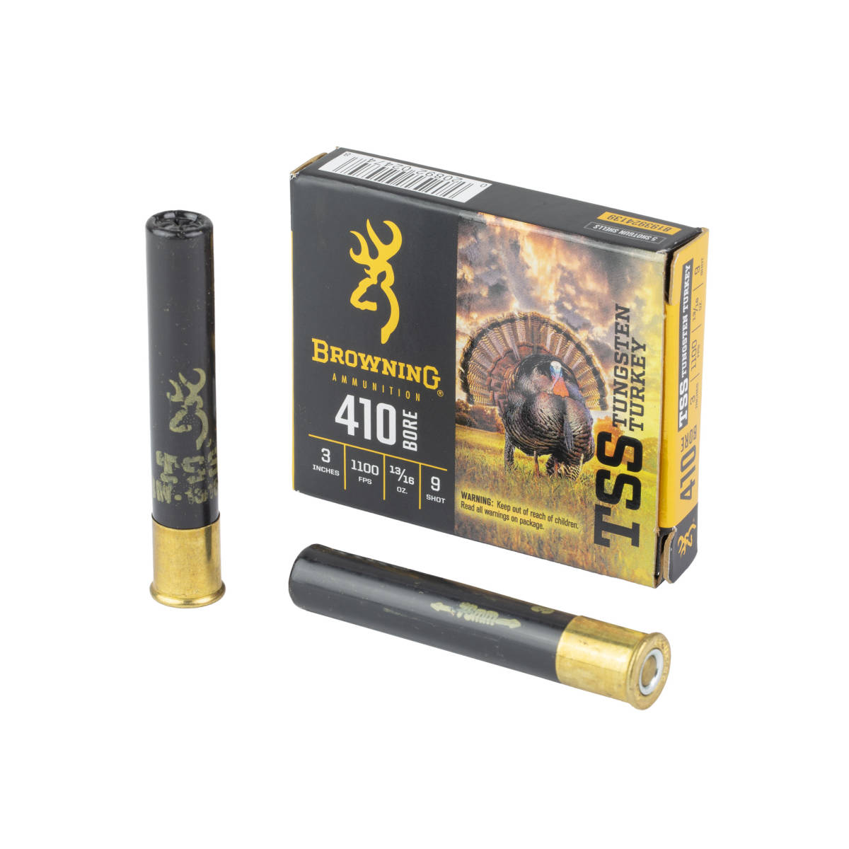 Browning TSS Tungsten Turkey .410 Bore 3" 13/16 oz #9 Shot 5/Box 20/Case-img-1