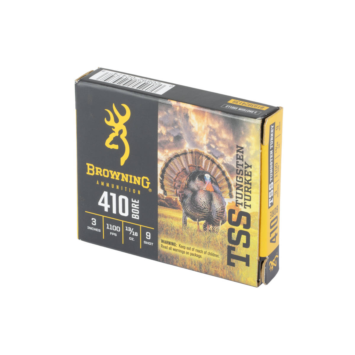 Browning TSS Tungsten Turkey .410 Bore 3" 13/16 oz #9 Shot 5/Box 20/Case-img-3