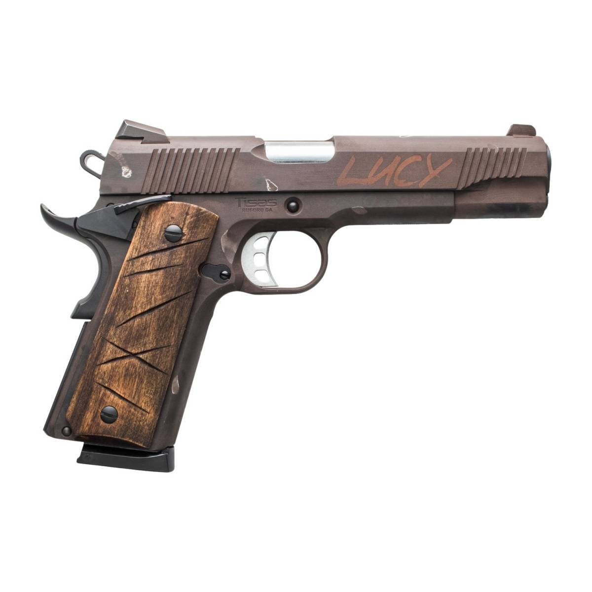 Tisas Arms 10100528AA5 1911 Duty Sports South Exclusive 45 ACP 8+1 5”...-img-1