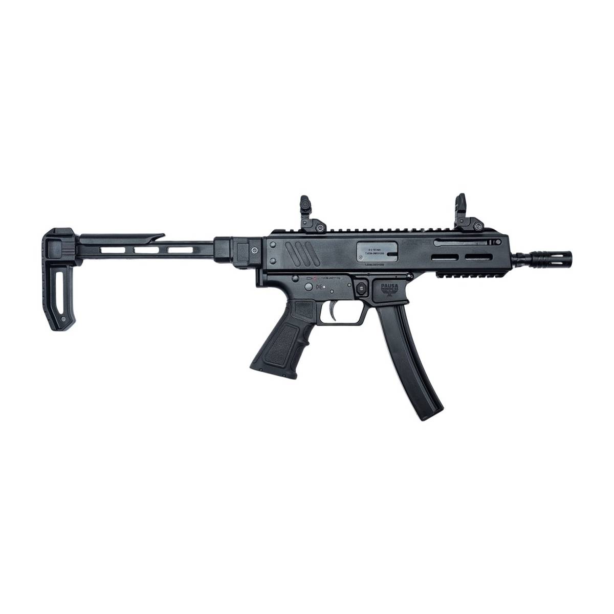 Panzer HAN9 9MM Pistol W/ Side Folder Brace (2) 30+1 Mags Exclusive-img-1