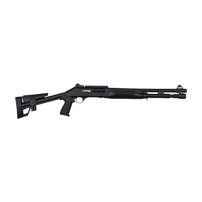 PANZER M4 TACTICAL 12 GAUGE SHOTGUN 18.5” W/ FIXED SKELETON STOCK-img-2