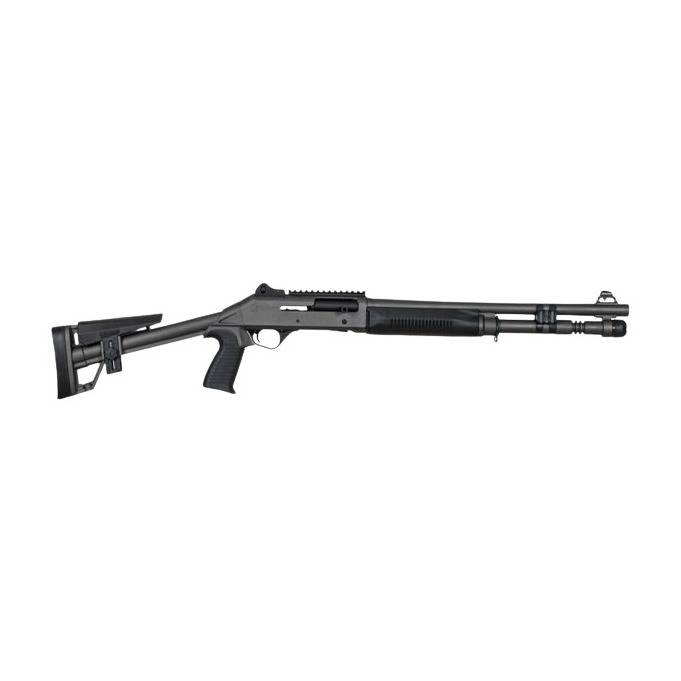 Panzer Arms PAM4TSDSFSS M4 12 Gauge Semi-Auto 3” 5+1 18.50” Tactical-img-1