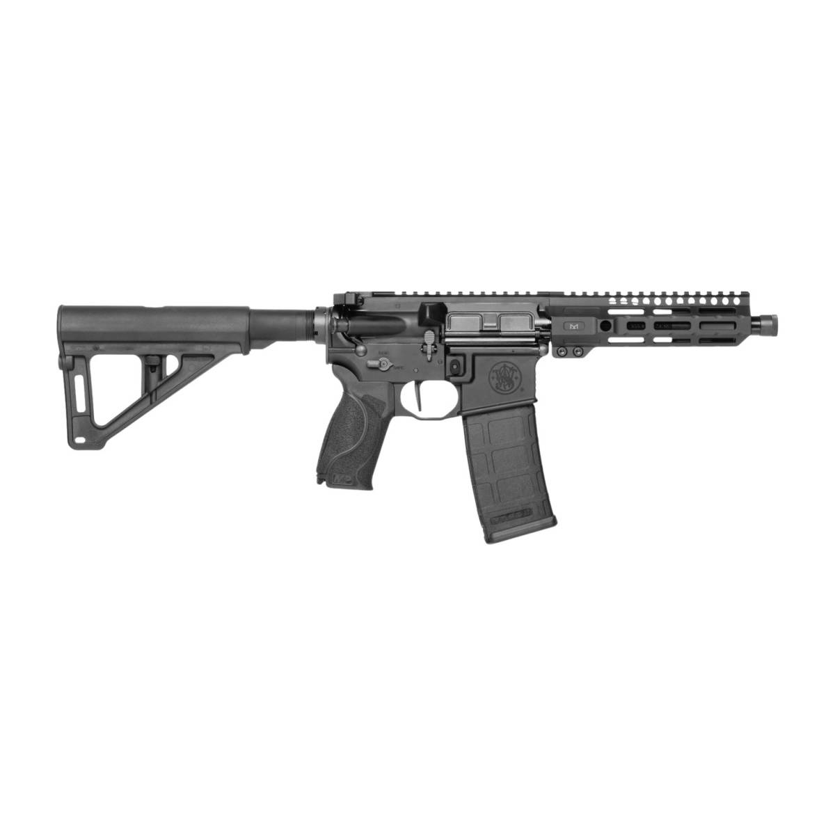 Smith & Wesson 14604 M&P15 Axe 300 Blackout 30+1 8” Black Armornite...-img-0
