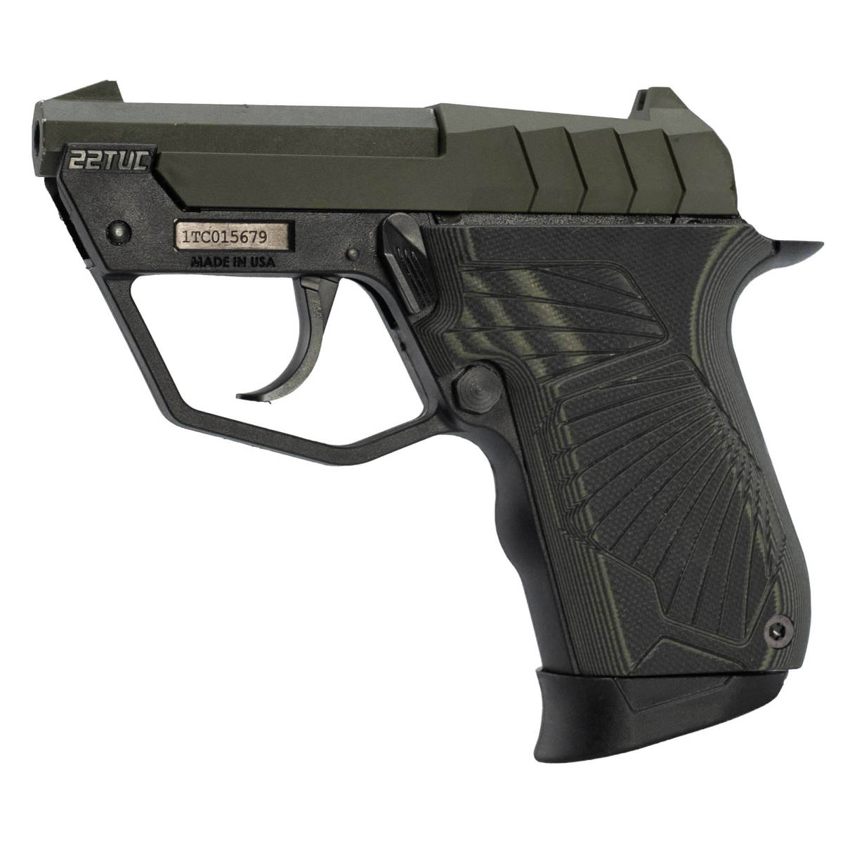 Taurus 1-22TUC13-ODG 22TUC Micro-Compact 22 LR 9+1 2.50” OD Green...-img-1