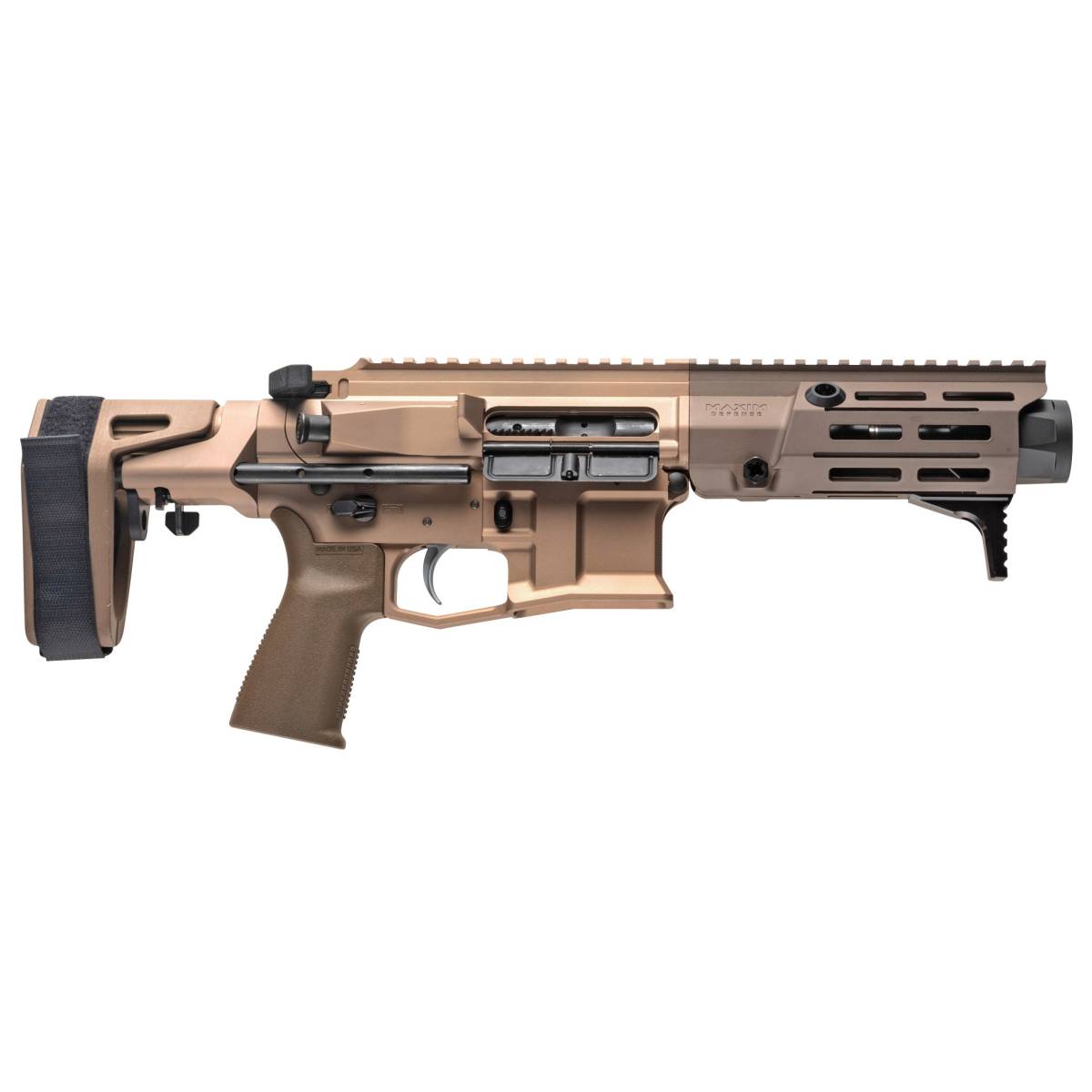 Maxim Defense MXM47822 PDX 300 Blackout 5.50” 20+1 Arid Brown Polymer...-img-2