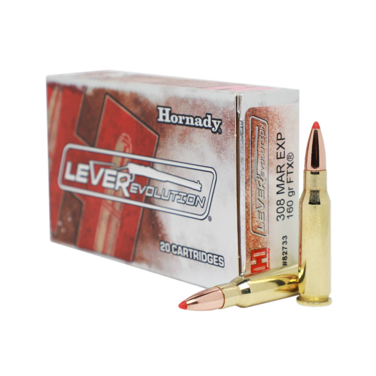 Hornady 82733 LEVERevolution 308MarlinExpress 160gr Flex Tip eXpanding...-img-3
