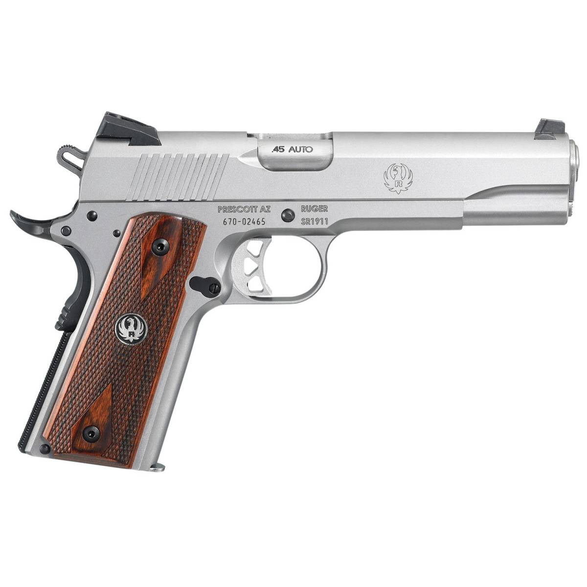 Ruger SR1911 Stainless 1911 45 ACP 5” Government SR 45acp-img-2