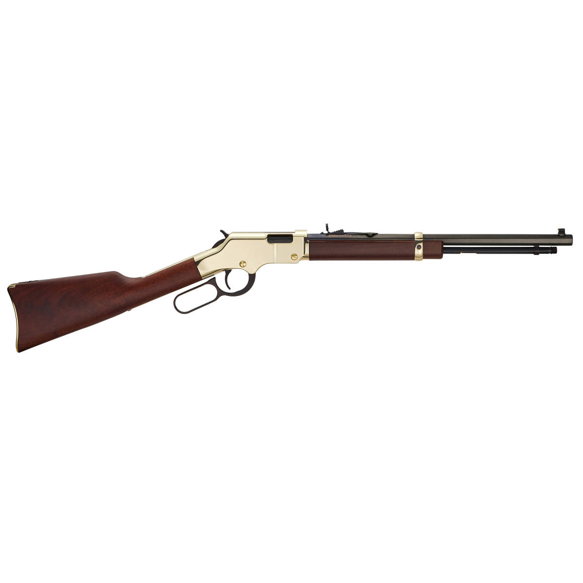 Henry Lever Golden Boy Youth Walnut Brass 22 LR 16In H004Y-img-2