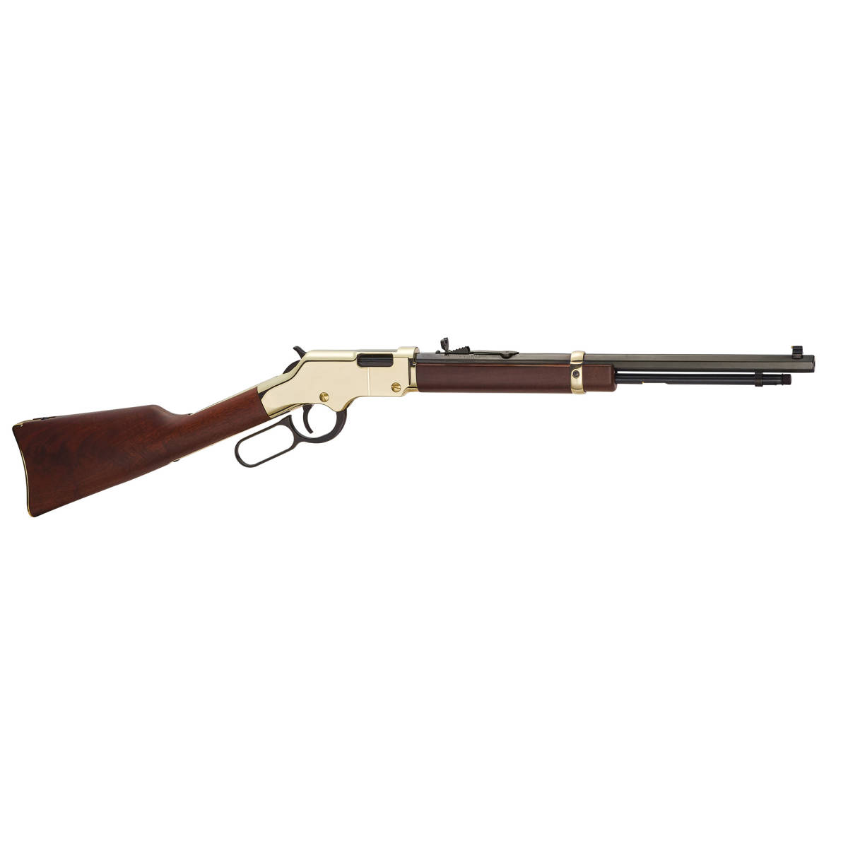 Henry Lever Golden Boy Youth Walnut Brass 22 LR 16In H004Y-img-3