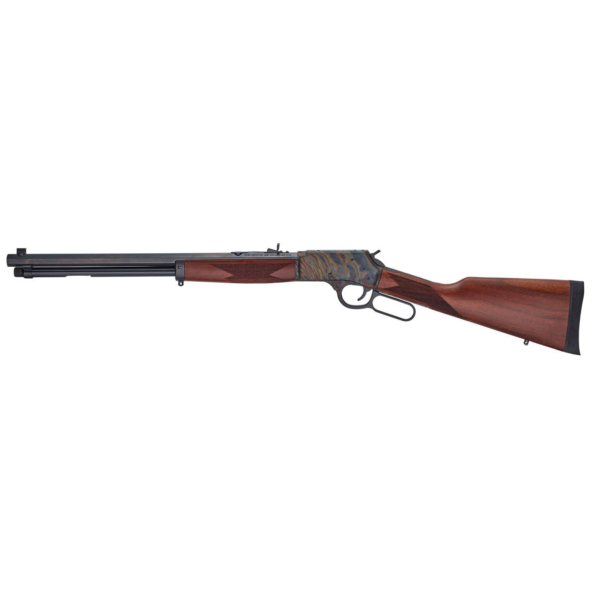 Henry Big Boy Rifle 357 Mag Side Gate Case Hardened 20" Octagon H012GMCC 38-img-1