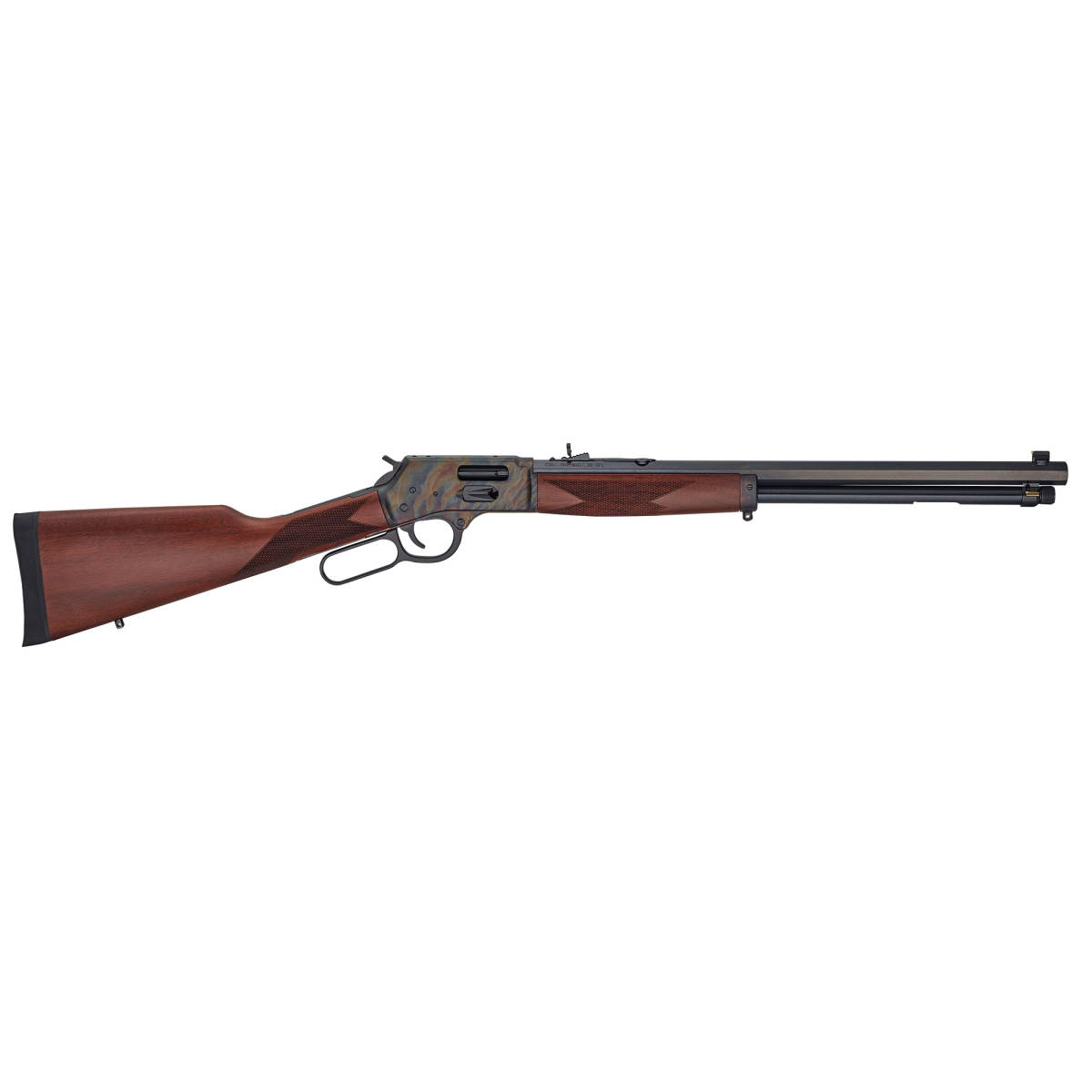 Henry Big Boy Rifle 357 Mag Side Gate Case Hardened 20" Octagon H012GMCC 38-img-3