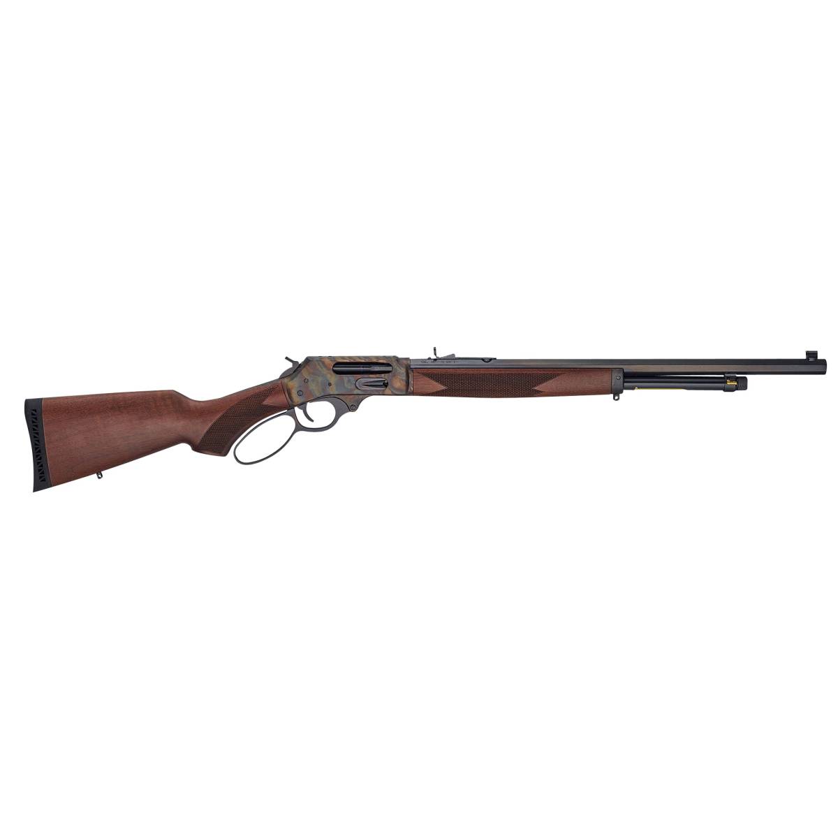 Henry Big Boy Rifle 357 Mag Side Gate Case Hardened 20" Octagon H012GMCC 38-img-2