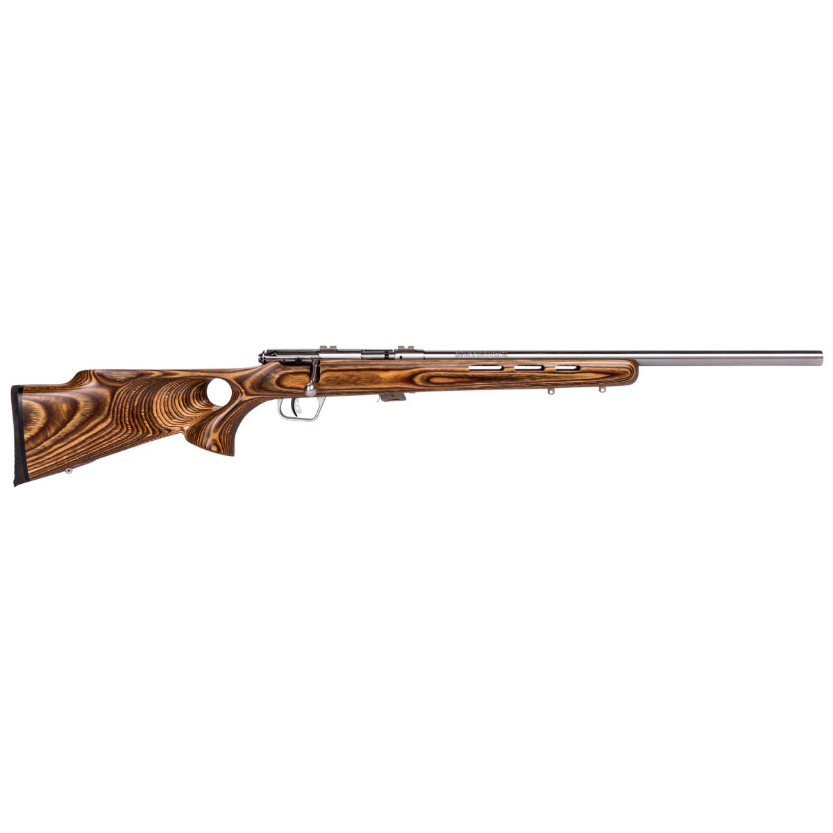 Savage Arms 94725 93 BTVS Full Size 22 WMR 5+1 21” Satin Stainless...-img-3