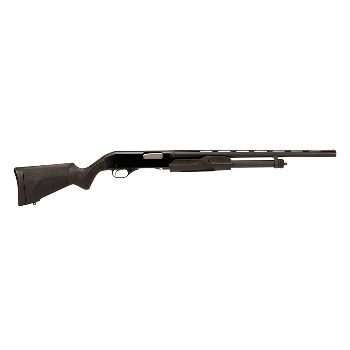 Stevens 22437 320 Field Compact 20 Gauge Pump 3” 5+1 22” Matte Black-img-2