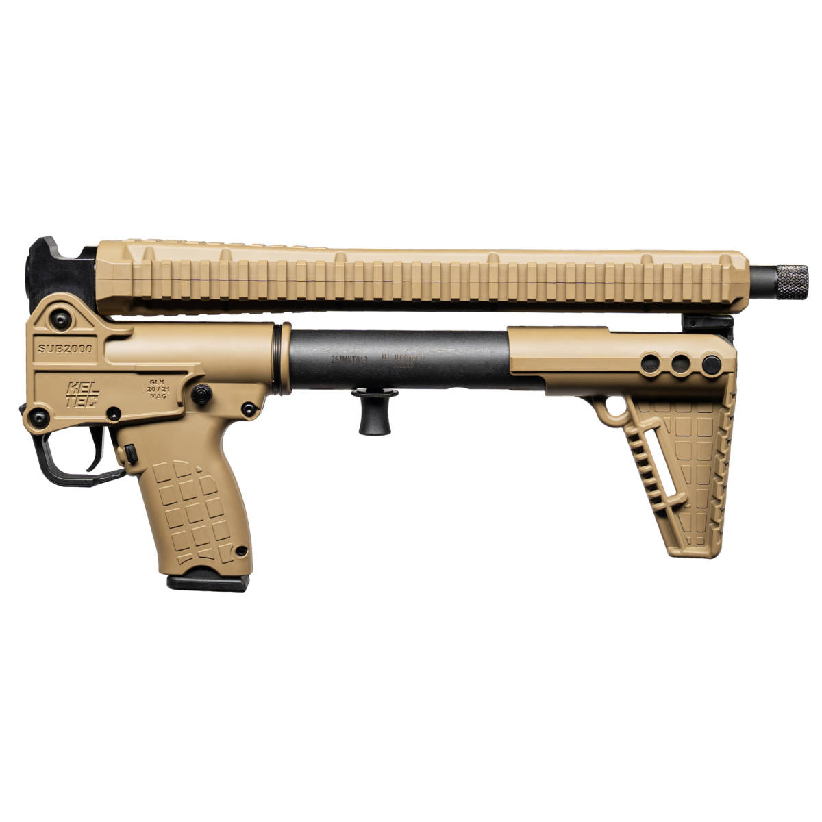 Kel-Tec SUB2K10GLKTAN SUB2000 Gen3 10mm Auto 15+1 16.15” Black...-img-1