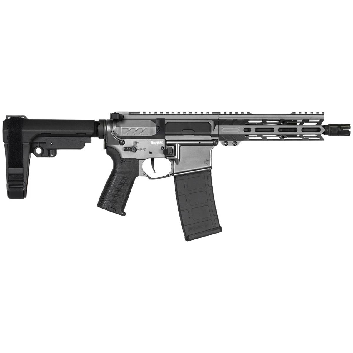 CMMG Banshee MK4 300BLK 8" Tungsten 30AF20ATNG-img-2