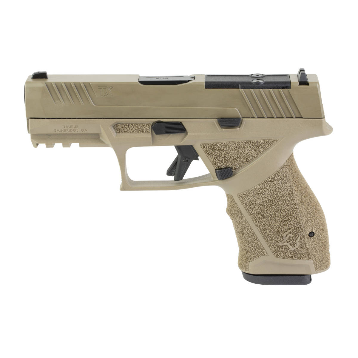 Taurus TX 9 Compact 9mm Luger 15+1 4” Black Barrel, Flat Dark Earth...-img-2