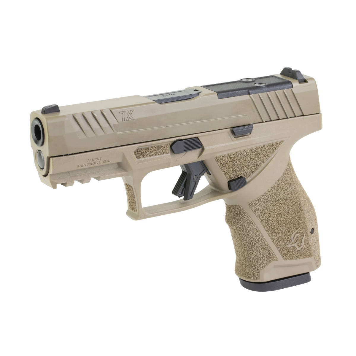 Taurus TX 9 Compact 9mm Luger 15+1 4” Black Barrel, Flat Dark Earth...-img-4