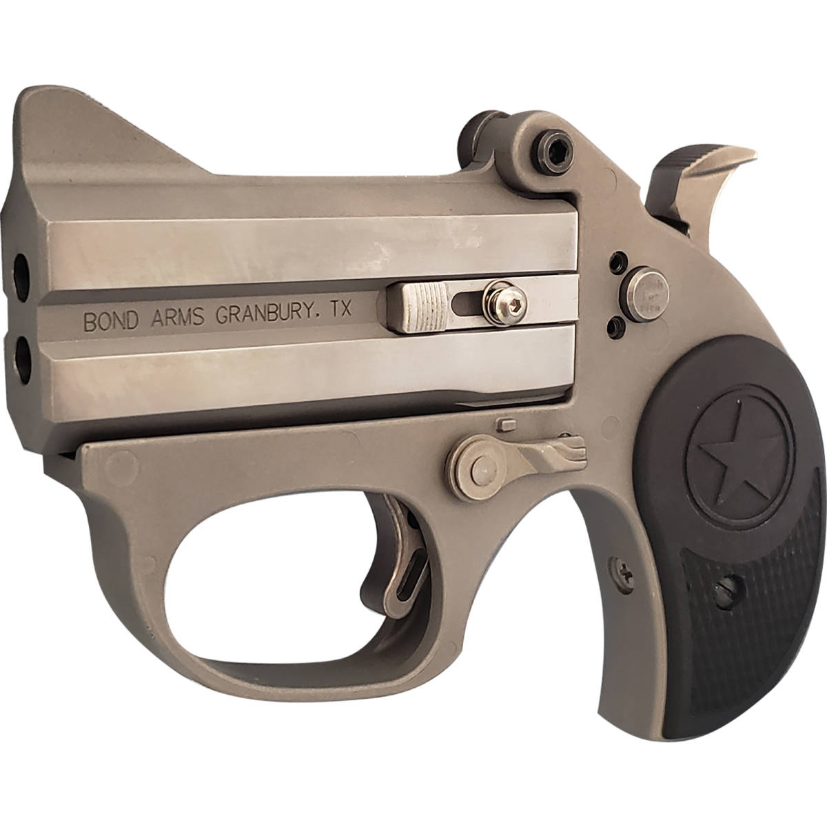 Bond Arms BASRS Stinger RS 22 LR 2 Shot 3” Rough Matte Stainless Steel-img-1
