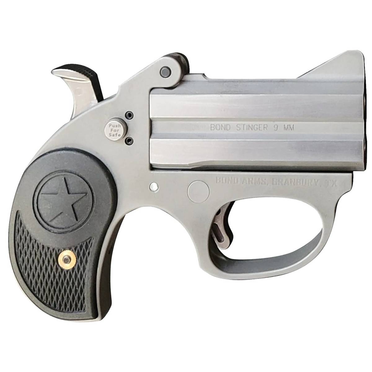 Bond Arms BASRS Stinger RS 22 LR 2 Shot 3” Rough Matte Stainless Steel-img-2