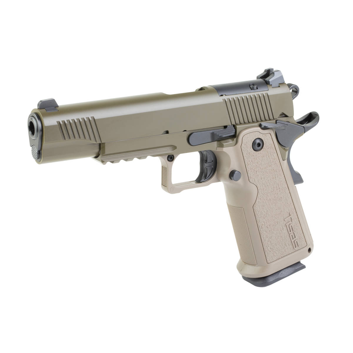 Tisas 1911 Duty DS 9mm Luger 18+1 5" Patriot Brown / FDE 12500904-img-3
