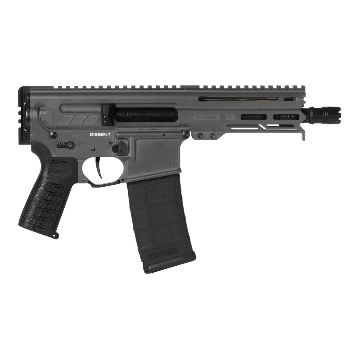 CMMG Dissent MK4 300BLK 6.5" Tungsten 30A0E33TNG-img-1