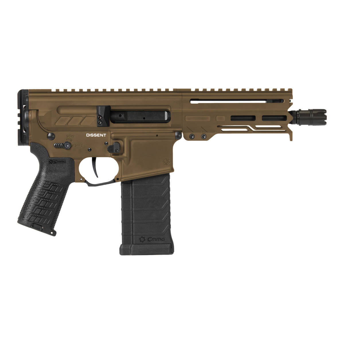 CMMG Dissent 5.7x28mm 6.5" Midnight Bronze 54AA847-MB-img-1