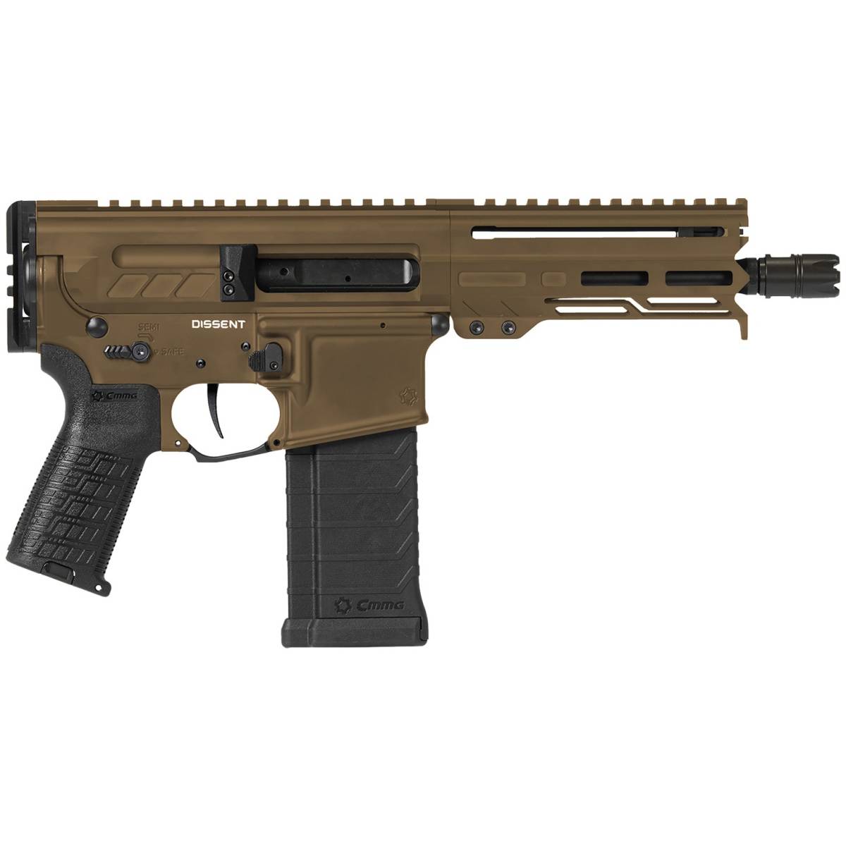 CMMG Dissent 5.7x28mm 6.5" Midnight Bronze 54AA847-MB-img-2