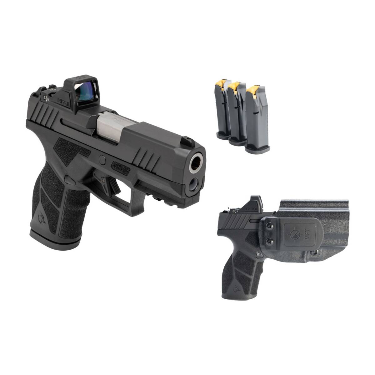 Taurus 1-GX2P931-CK8 GX2 T.O.R.O Carry Kit Compact 9mm Luger 13+1...-img-1