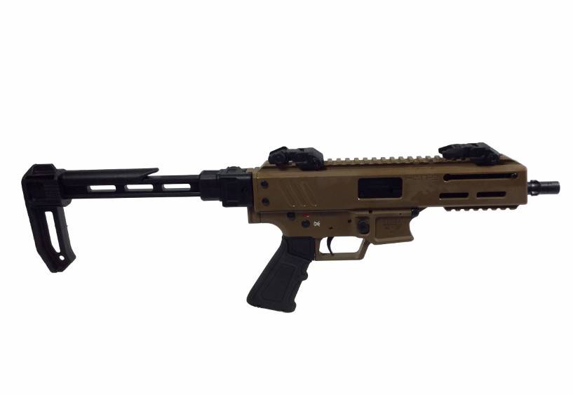 Panzer HAN9 9MM Pistol W/ Side Folder Brace (2) 30+1 Mags Exclusive-img-2