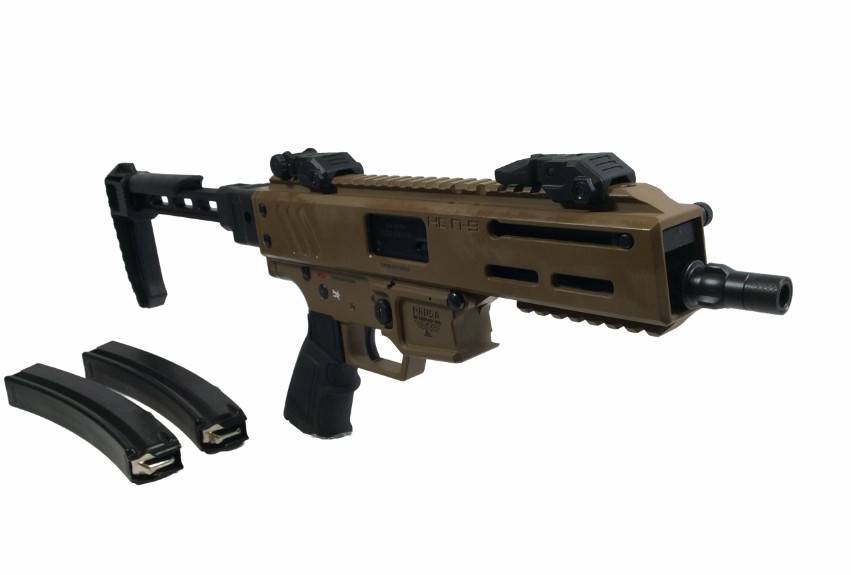 Panzer HAN9 9MM Pistol W/ Side Folder Brace (2) 30+1 Mags Exclusive-img-3