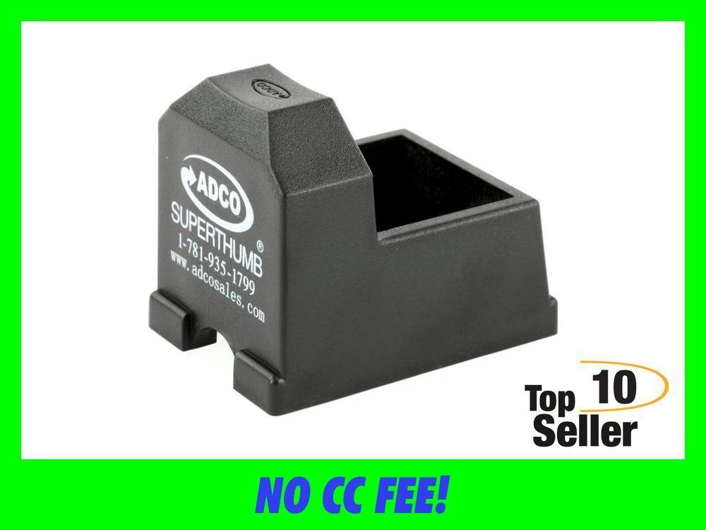 ADCO ST4 Super Thumb Mag Loader Extended Capacity Ruger 10/22, Black...-img-0