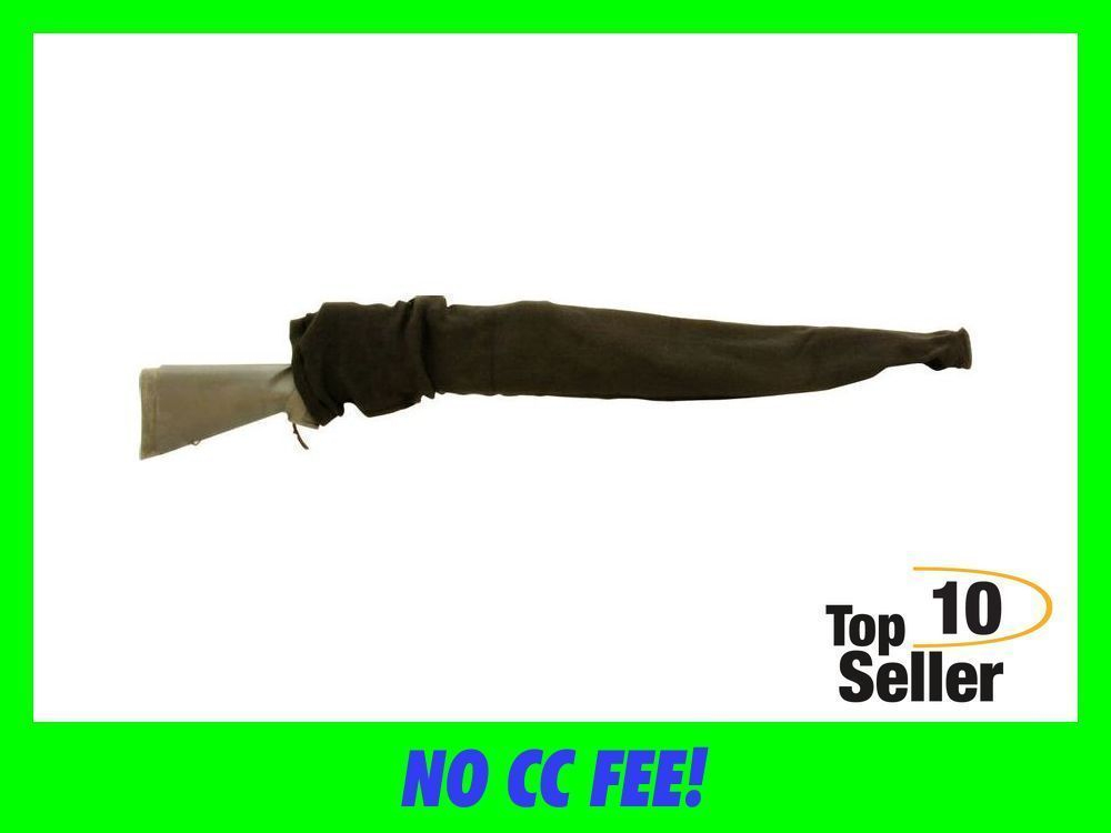 Allen 13242 Firearm Sock 42” Black Knit for Scoped Tactical Rifle-img-0