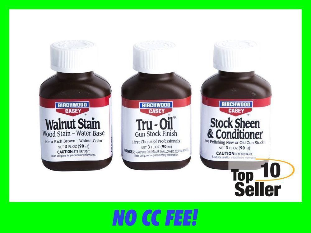 Birchwood Casey 23801 TruOil Gun Stock Finishing Kit Gun Cleaning