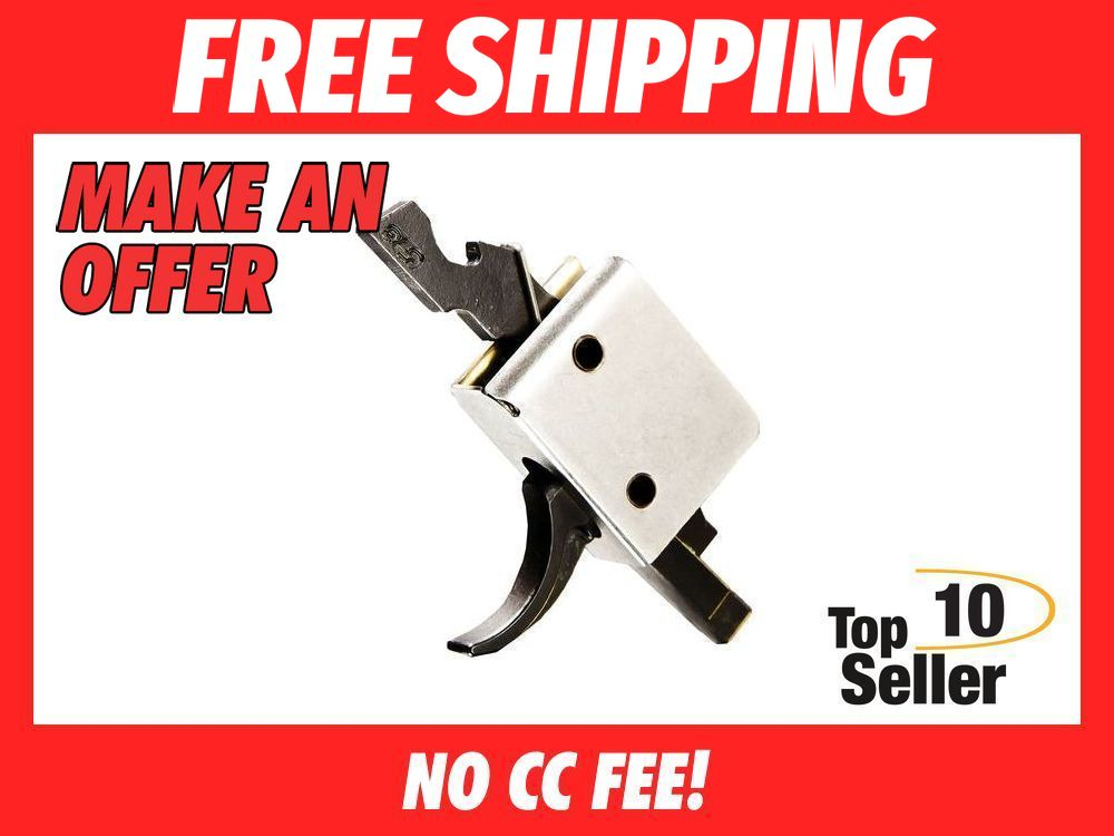 CMC AR-15 MATCH TRIGGER CURVED 3.5LB AR-10 DROP IN-img-0