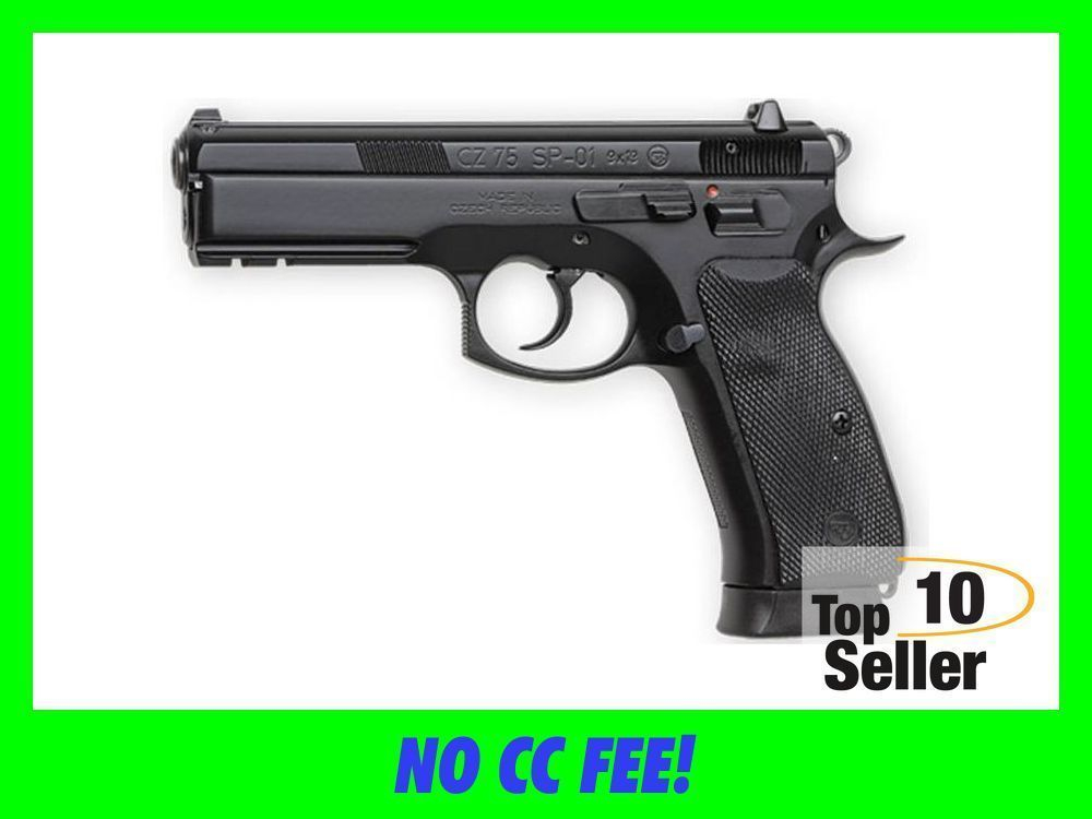 CZ-USA 01152 CZ 75 SP-01 *CA Compliant 9mm Luger 10+1 4.60” Black...-img-0