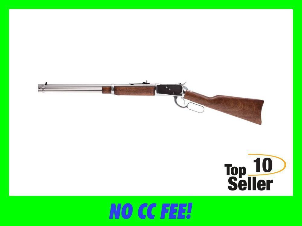 Rossi R92 Carbine 44 Magnum Lever Action 20" Stainless Rem Mag-img-0